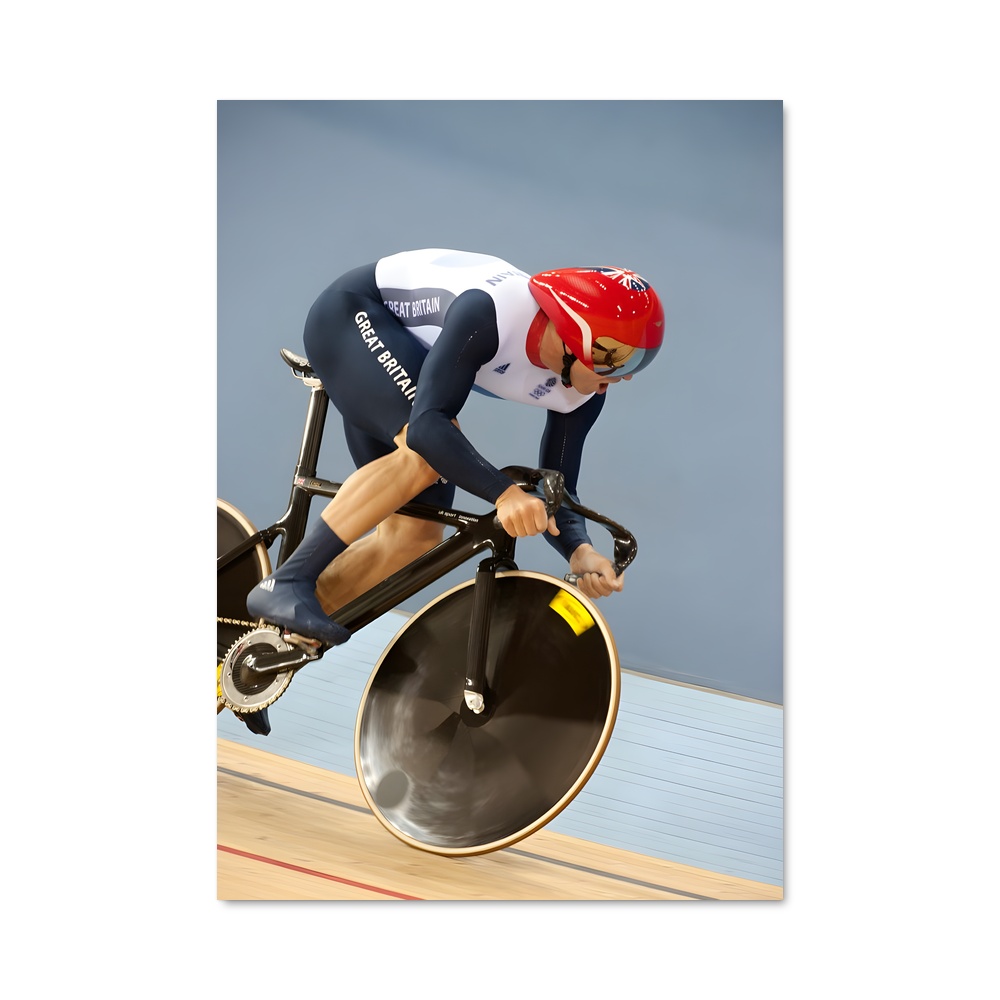 Poster Olympic de cycling
